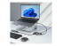 StarTech.com - Hubb - 4 x USB 3.2 Gen 1 + 1 x USB-C + 1 x USB-A 3.2 Gen 1 - Höger vinkel