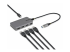 StarTech.com - Hubb - 4 x USB 3.2 Gen 1 + 1 x USB-C + 1 x USB-A 3.2 Gen 1 - Vänster vinkel