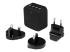 StarTech.com 4-Port Travel USB Wall Charger - Höger vinkel