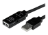 StarTech.com 5 m aktiv USB 2.0-förlängningskabel ? M/F - Höger vinkel
