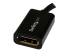 StarTech.com 15 cm Mini DisplayPort till DisplayPort-videokabeladapter ? M/F - Närbild
