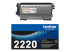 Brother TN2220 - Svart - Framsidan